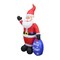 Impact Canopy Christmas Inflatable 7ft Santa with Purple Gift Bag 513001007 - alternate 2